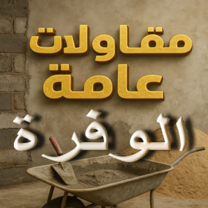 مقاولات عامة الوفرة